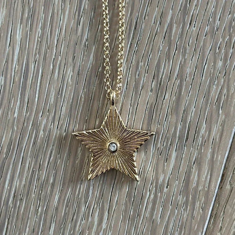 Baublebar High Frequency Pendant Star Necklace